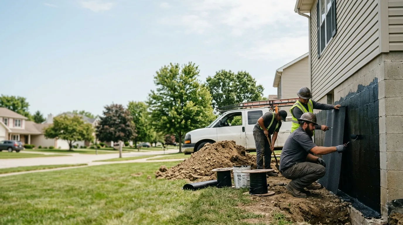 Basement Waterproofing in North Prairie, WI near me